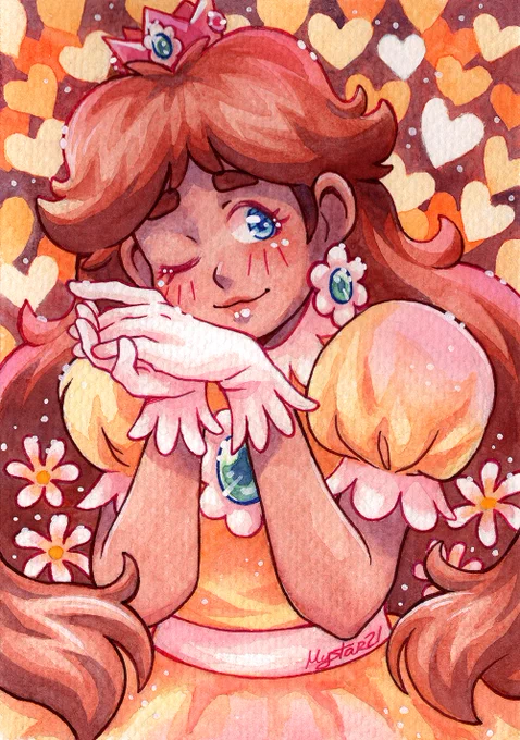 Happy birthday to princess Daisy! I don't have anything new this year, so throwback to past works  