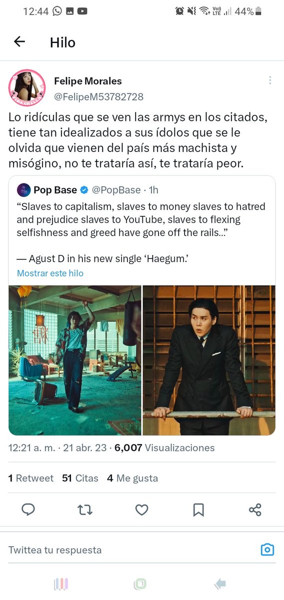 Jkmeama's tweet photo. Los kpopers demostrando lo ignorantes que son, yg puede criticar el capitilasmo, el fue victima de este sistema por muchos años, no nacio ni vino de una familia millonaria o acomodada, siempre tuvo que buscarse y esforzarse desde temprana edad por culpa de ese mismo https://t.co/a3bJ4IdOBB