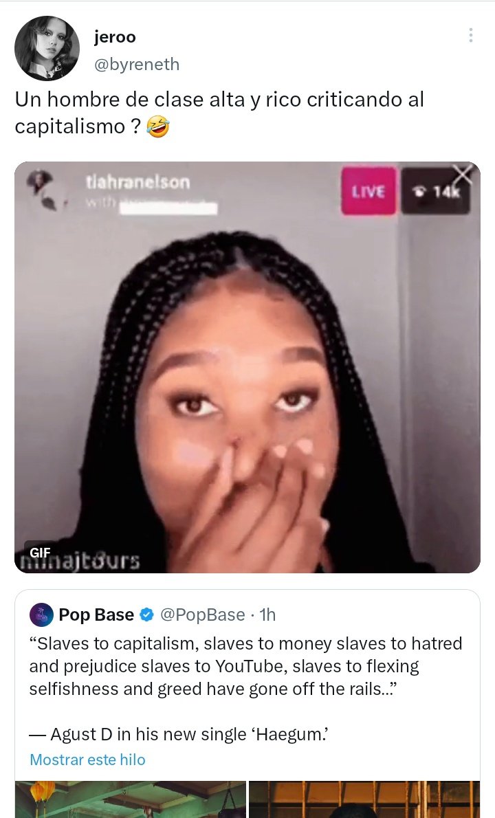 Jkmeama's tweet photo. Los kpopers demostrando lo ignorantes que son, yg puede criticar el capitilasmo, el fue victima de este sistema por muchos años, no nacio ni vino de una familia millonaria o acomodada, siempre tuvo que buscarse y esforzarse desde temprana edad por culpa de ese mismo https://t.co/a3bJ4IdOBB
