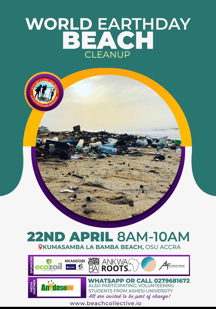 LETSGOCLEANTHE1's tweet photo. Happy Earthday #earthday beach cleanuo join us tomorrow at kumasamba la bamba beach Accra osu Ghana
Keep doing good #beachaction @beach_token @EcoZoil @ZoomlionLtd https://t.co/SlmaqatGHl