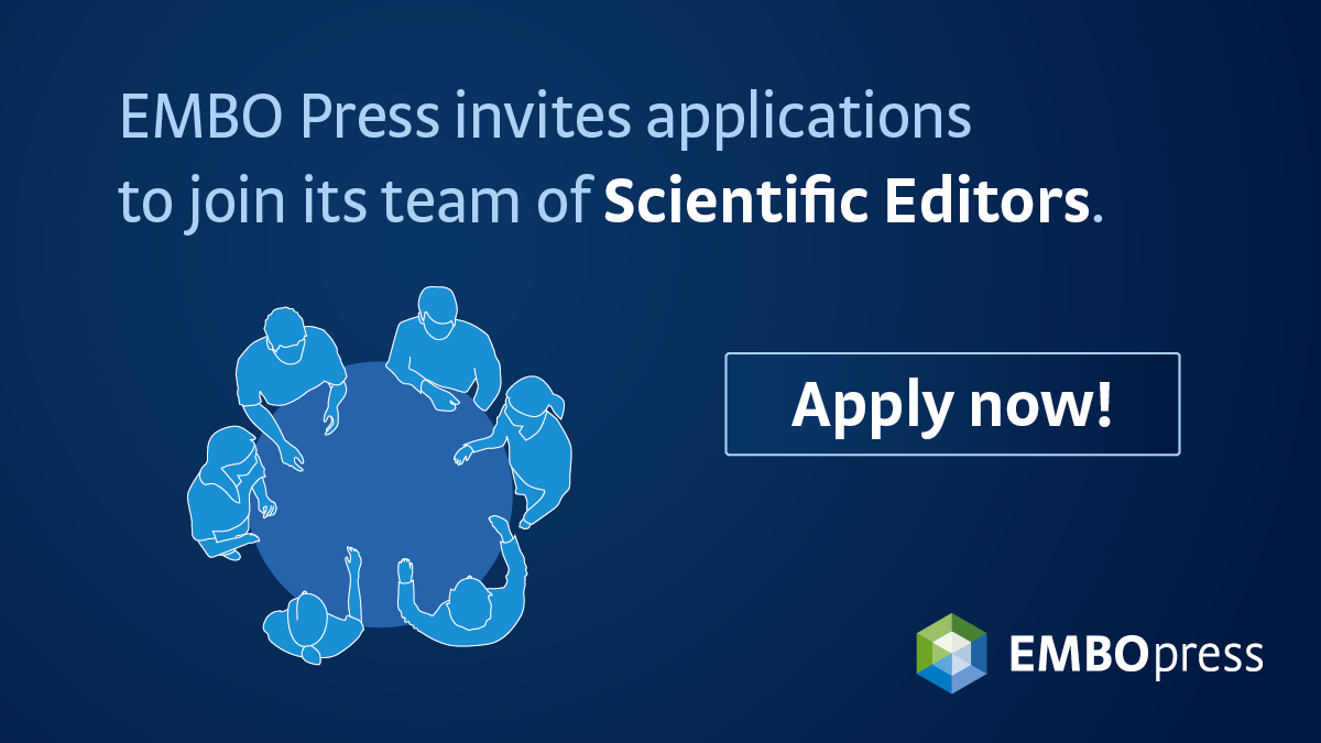 We have another opening in our wonderfully collegial #editor team @embojournal!
Esp. for experienced researchers with background in #neuroscience, #immunology, or #celldeath!
Apply by April 30th:
embl.org/jobs/position/…