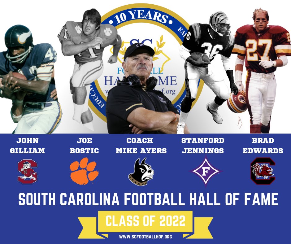 SCFootballHOF's tweet photo. Tonight!!!!! #SCFHOF22 #BRTrophy22 #celebrating10years #soldout https://t.co/Yq5zns2Db6