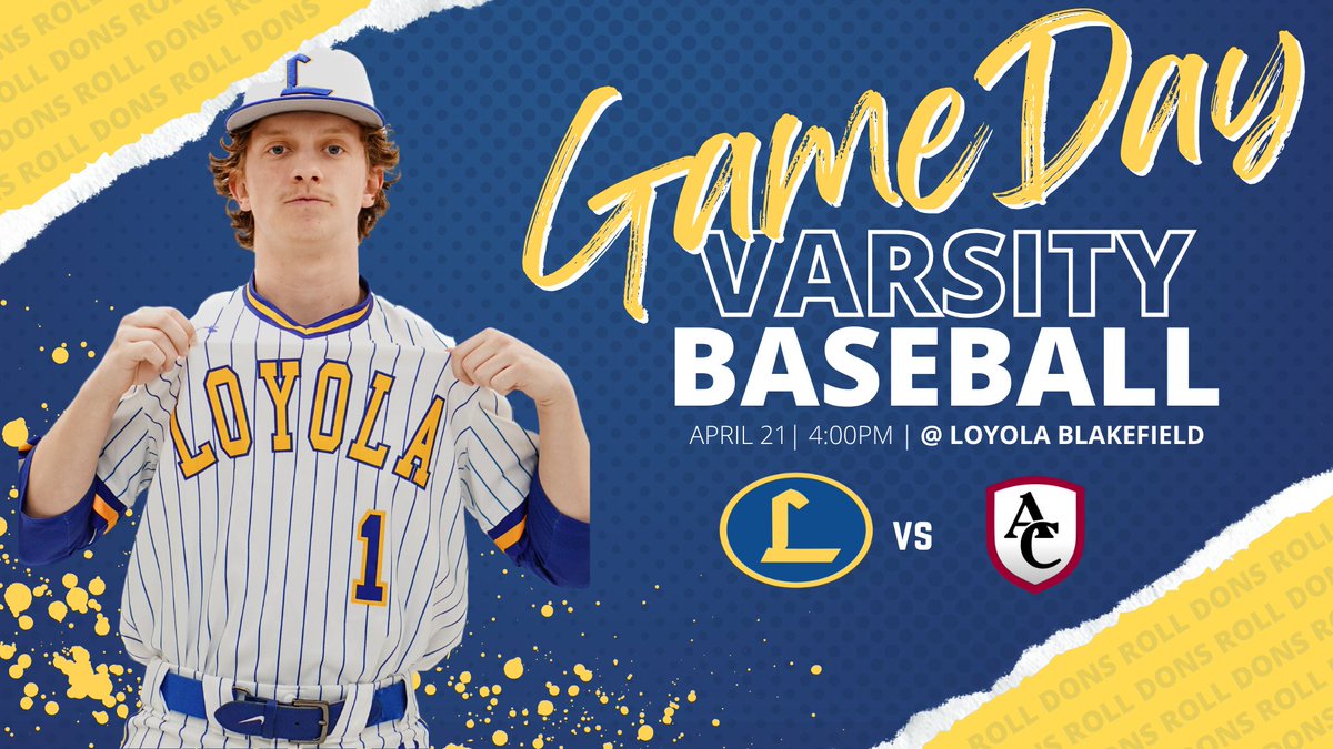 We are looking to get back on track to being #1. Let's go!!

🆚️ | Curley
🗓 | 4/21/23
🕕 | 4:00P.M.
🏟 | Veterans Park @ Bolte-Breschi Athletic Complex

#RollDonsRoll🔵🟡