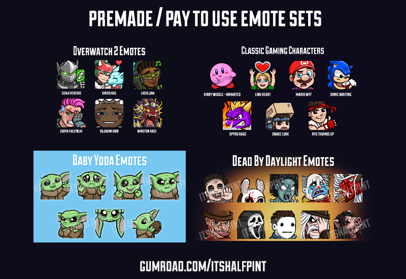 8 X Panda Twitch Emotes Panda Twitch Emotes -  Ireland