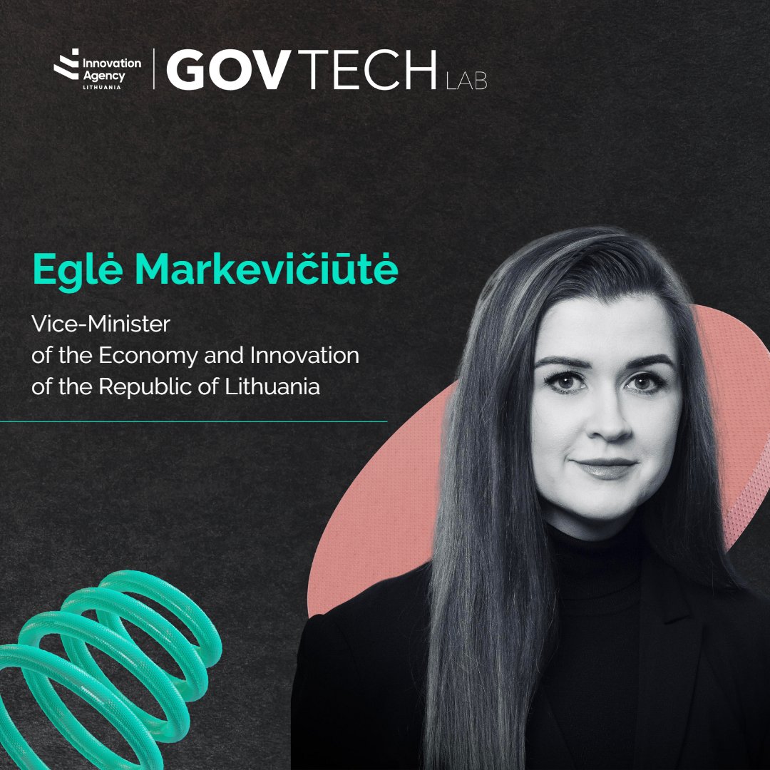 GovTechLabLT's tweet photo. 🟪 Thrilled to announce the first speaker of the upcoming #GovTechLeaders2023 conference - @markeviciute, Vice-Minister of the Economy and Innovation of the Republic of @Lithuania 🇱🇹
💻 Join the GovTech movement and register to the conference 👉https://t.co/WWUoj0XMPx https://t.co/OmoAaU61n0