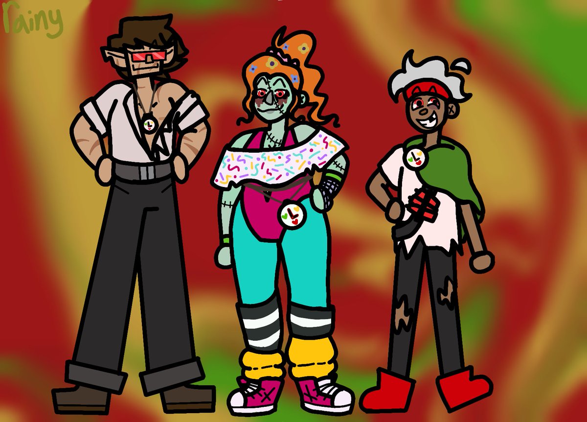_Rainy_Weather_'s tweet photo. The clockers!

#limitedlifesmp #limitedlife #limitedlifesmpfanart #zombiecleo #goodtimeswithscar #bdubs https://t.co/g4LfE139LU