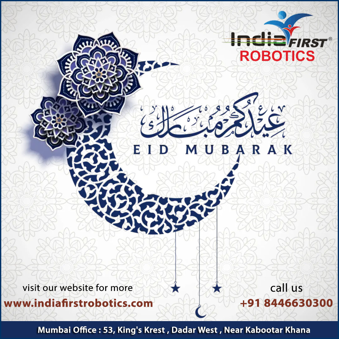 IndiaRobotics's tweet photo. 🌙 Eid Mubarak! May Allah treat you and your loved ones richly on this day of Eid 🌙.
.
#eidmubarak #eid #ramadan #idulfitri  #eidcollection #eidoutfit #happyeid #allah #eidulfitr #eidgifts #ramadhan https://t.co/FDh51Frdz0