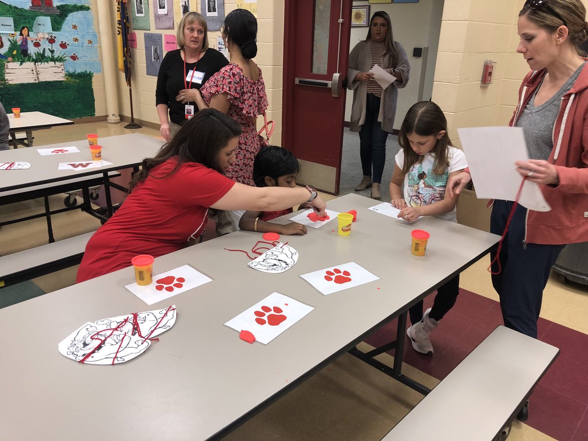 Wilson Pride was the theme of the last Building Bulldogs PreK event…these kiddos are ready to have some fun in Kindergarten! #wilsonsd