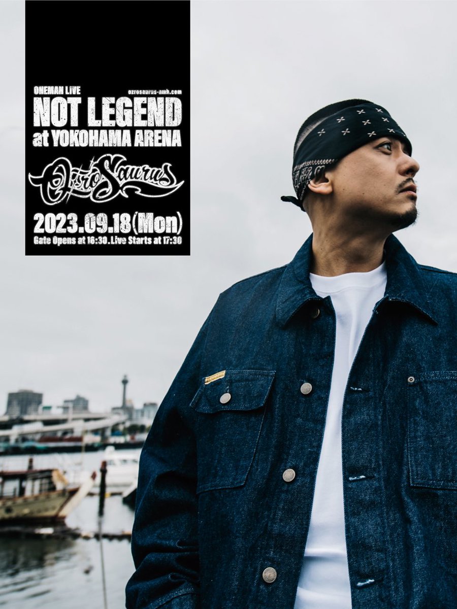 gunheadgunhead's tweet photo. 2023/9/18(月･祝)
OZROSAURUS ワンマンライブ
｢NOT LEGEND｣ at 横浜アリーナ

■第一次先行チケット発売開始
特設HPからアクセスの方のみ
横浜市民割引(7800円→4500円)に申込できます↓
https://t.co/CmIlo9keTe

e+URL https://t.co/jCTozP8fQB

※繋がりにくい場合は時間を置いてお試し下さい。 https://t.co/bqSXE7gCQf