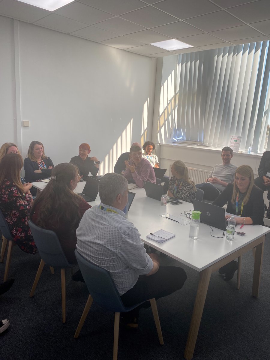 AlderHeyFinance's tweet photo. We have recently revamped our No1 place to work group, a huge turnout and some great ideas talked about. We are filling up our calendars with charity days, payday picnics and shadowing opportunities in the trust #AHfinance #No1placetowork https://t.co/YLiBiJ6nKu