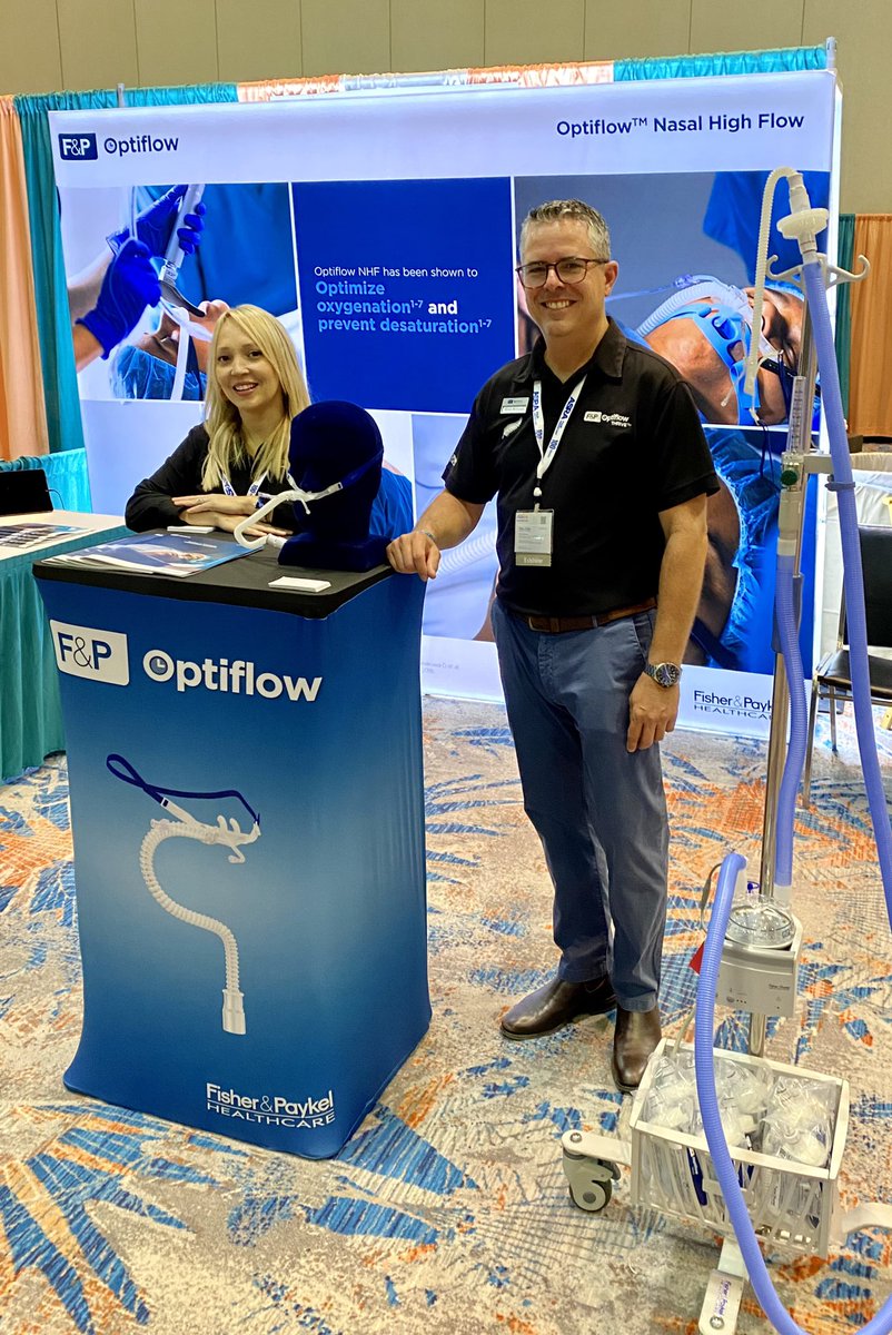 Sim_McD's tweet photo. F&amp;P Optiflow for Anesthesia.
Optimize oxygenation and improve safety during procedural sedation. A great tool to incorporate with your Regional Anesthesia Practice.
Come see us at booth 214!
#ASRASpring23 
#regionalanesthesia https://t.co/UTL0Qi1qBz
