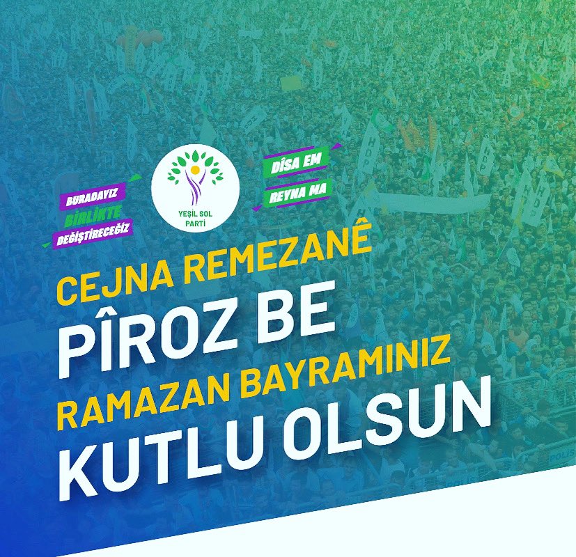 yspagri04's tweet photo. Cejna Remezanê bibe sedema aşitîyeke bi rûmet û jiyaneke azad.!

Cejna gelê me Pîrozbe..! https://t.co/9LPGC9IBuY