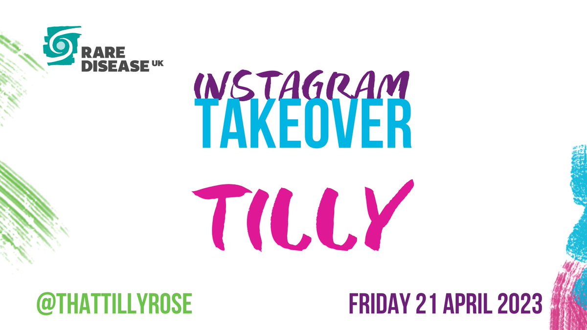 Rare Disease UK (@rarediseaseuk) on Twitter photo Have you been following <a href="/tillyroseauthor/">Tilly Rose</a>'s takeover on our Instagram today?
Follow her journey here: instagram.com/rarediseaseuk/ Have you been following <a href="/tillyroseauthor/">Tilly Rose</a>'s takeover on our Instagram today?
Follow her journey here: instagram.com/rarediseaseuk/