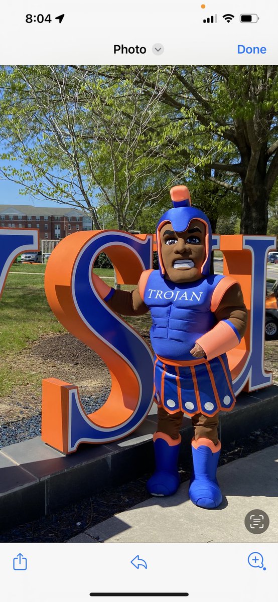 Thank you Trojan Health &amp; Wellness for allowing me to be Troy for the Walk!
I always wanted to try, and the opportunity was presented.  Thank you Dr Cynthia Ellison for this opportunity  and keeping my secrets 💙🧡
