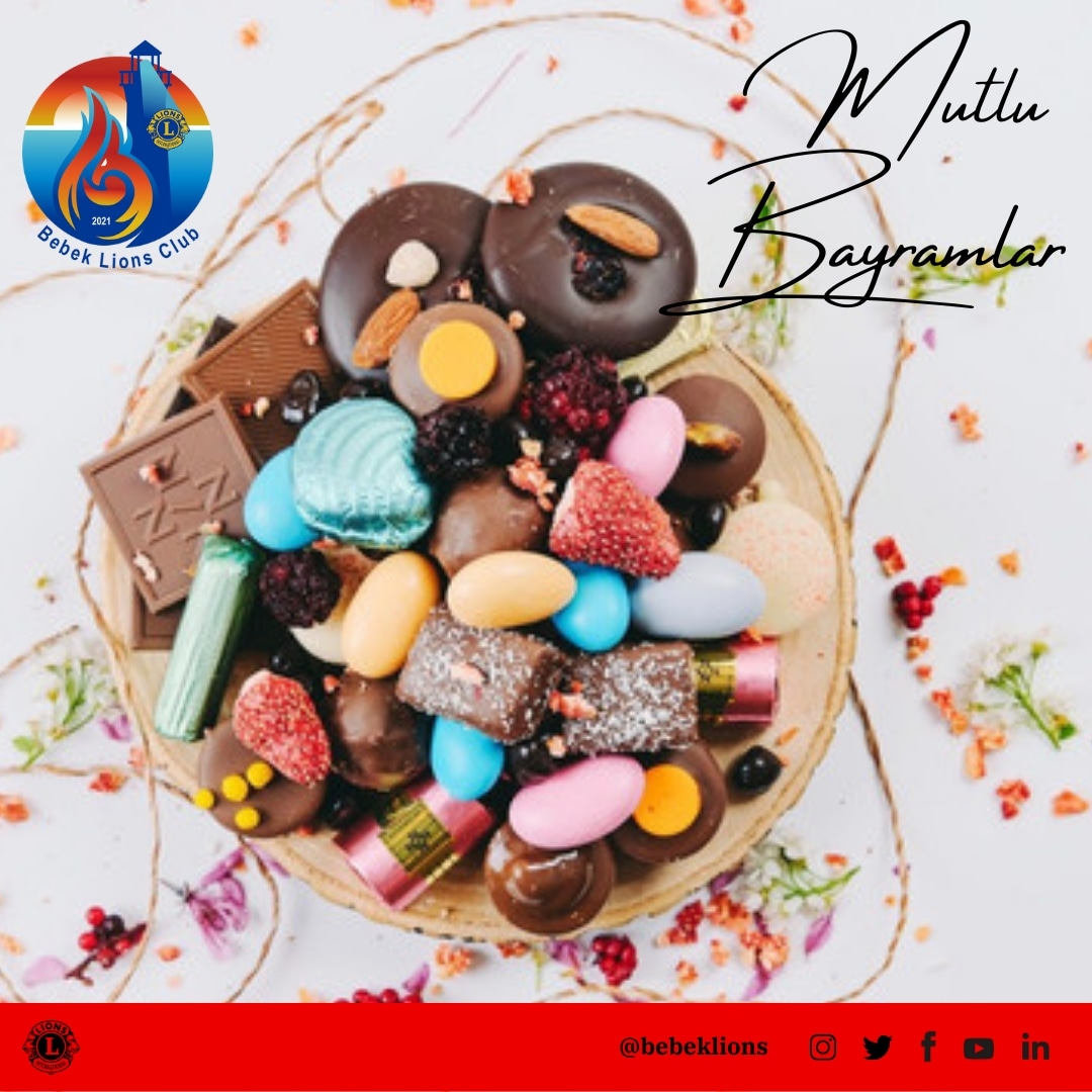 Dostluğun, barışın, huzur ve mutluluğun gönüllerde yaşandığı Sevgi dolu daha nice bayramlara...
🍬🍭❤️🍀