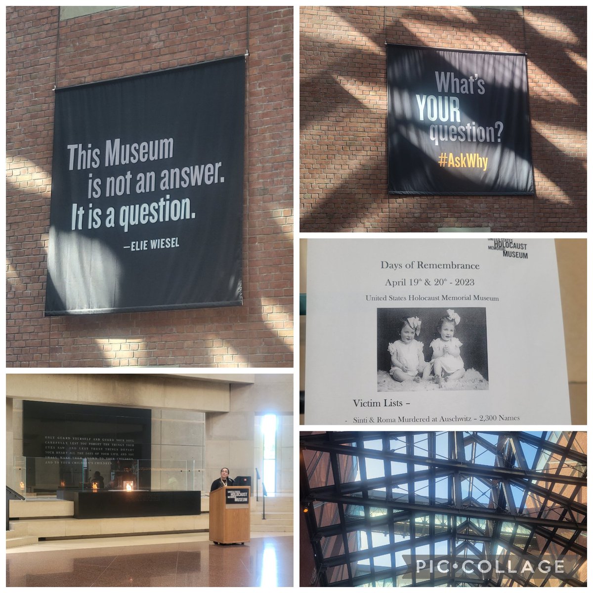 Yesterday <a href="/PMSPelham/">Pelham Memorial</a> visited the  <a href="/HolocaustMuseum/">US Holocaust Museum</a> #DC2023 #AskWhy #NeverForget