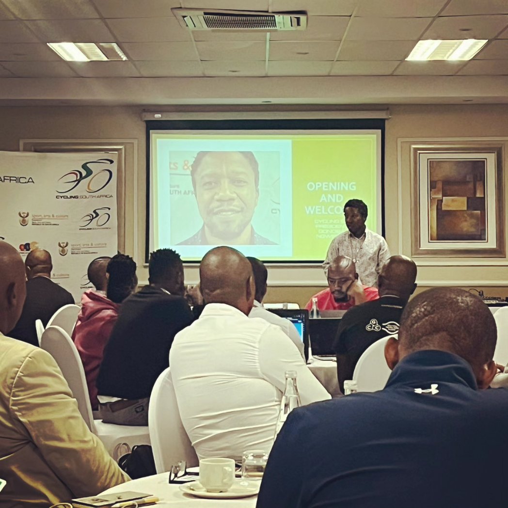 Cycling_SA's tweet image. Cyling SA Development and transformation indaba currently taking place in JHB where the aim is to explore innovative solutions and strategies for a better cycling future.

#developwithpurpose #strongertogether