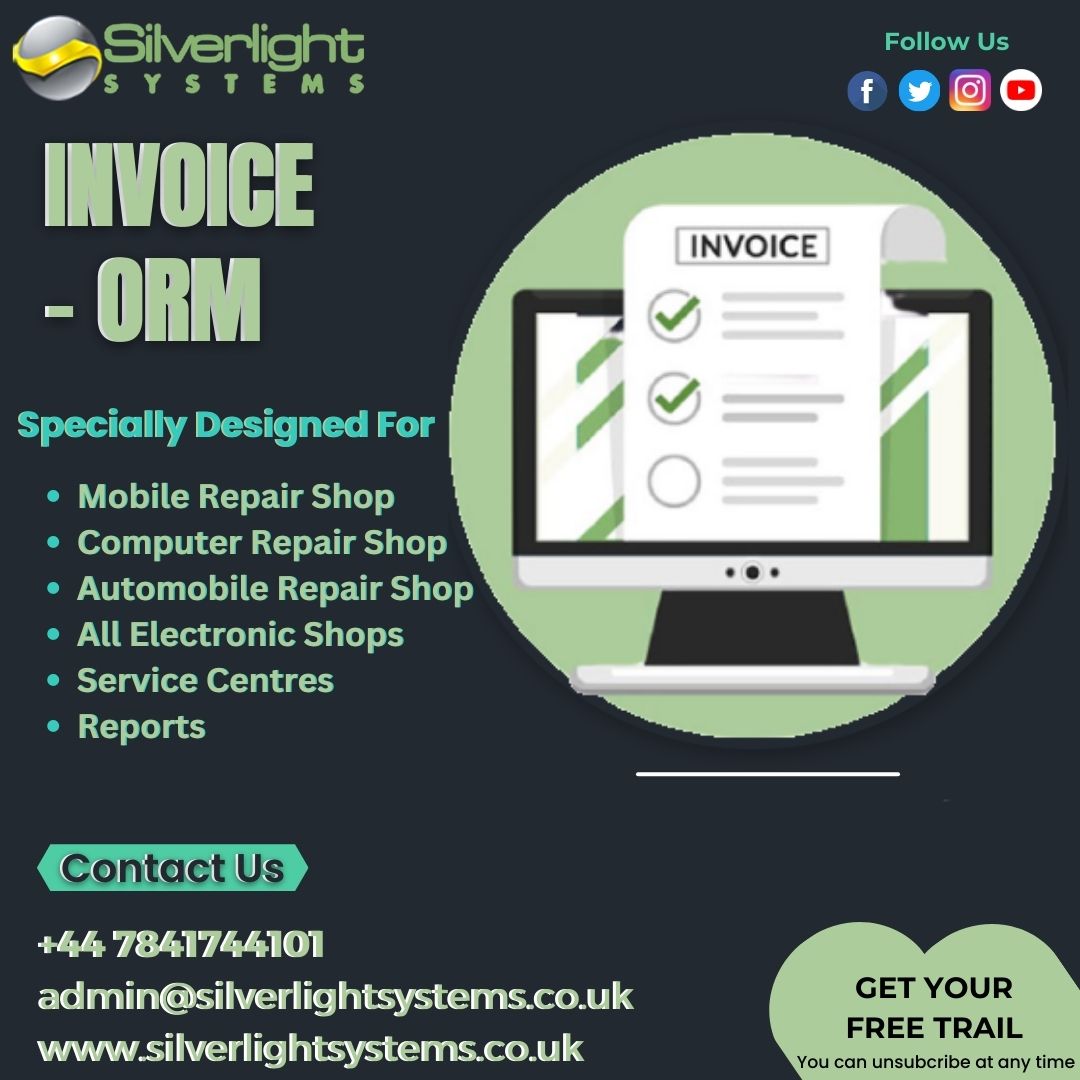 Silverlightsys1's tweet photo. Attention repair shop owners! Say goodbye to manual paperwork with Overall Repair Management. 💼🔧🔍 Features like Invoice List, Reprint, Jobsheet Reprint, and Job Receipt streamline your repair processes. Try it now! #RepairManagement #Invoicing #JobReceipt #RepairShopSolutions https://t.co/RugS5FMeHh