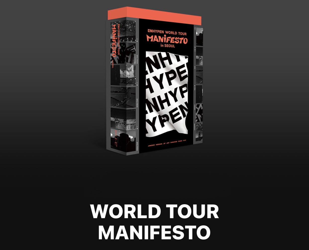 K-POP・アジア ENHYPEN WORLD TOUR MANIFESTO in SEOUL ENHYPEN WORLD TOUR 'MANIFESTO' in SEOUL - Interpark Global