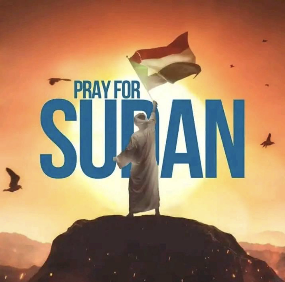 #PrayersForSudan