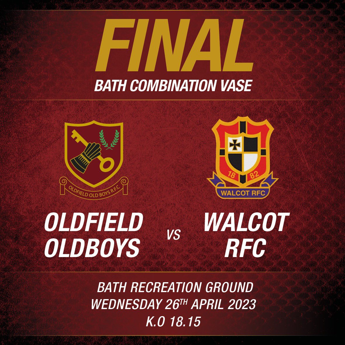 Oldfield_RFC's tweet photo. Come along and support the boys - huge thanks to @BathCombination and sponsors @corshamprint as well as @BathRugby for hosting. https://t.co/KasSH0wHgA