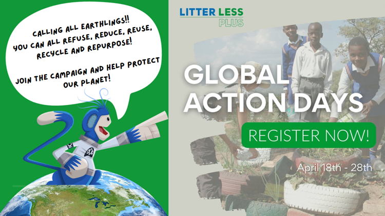 _Wastebuster's tweet photo. Earthlings register now to take  action to
Refuse, Reduce, Reuse, Recycle and Repurpose! https://t.co/Ucom3hjQxz🌍#MyActionsMatter   #LitterLessCampaign #LitterLessPlus #GAIA2030 #GlobalActionDays https://t.co/FxNxoNUV8P