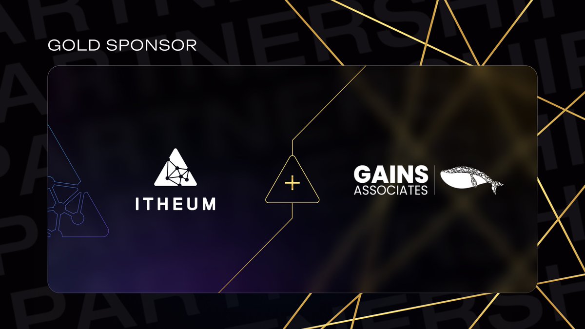 itheum's tweet photo. Let's keep the train moving! 🚆

We're thrilled to have @GainsAssociates as a Gold Sponsor for the Championship Round!🥇

Let's explore how they're democratizing the venture capital model and promoting #DeFi education! 💫👇 

#GainsAssociates #Web3 https://t.co/8YjplVZZyR