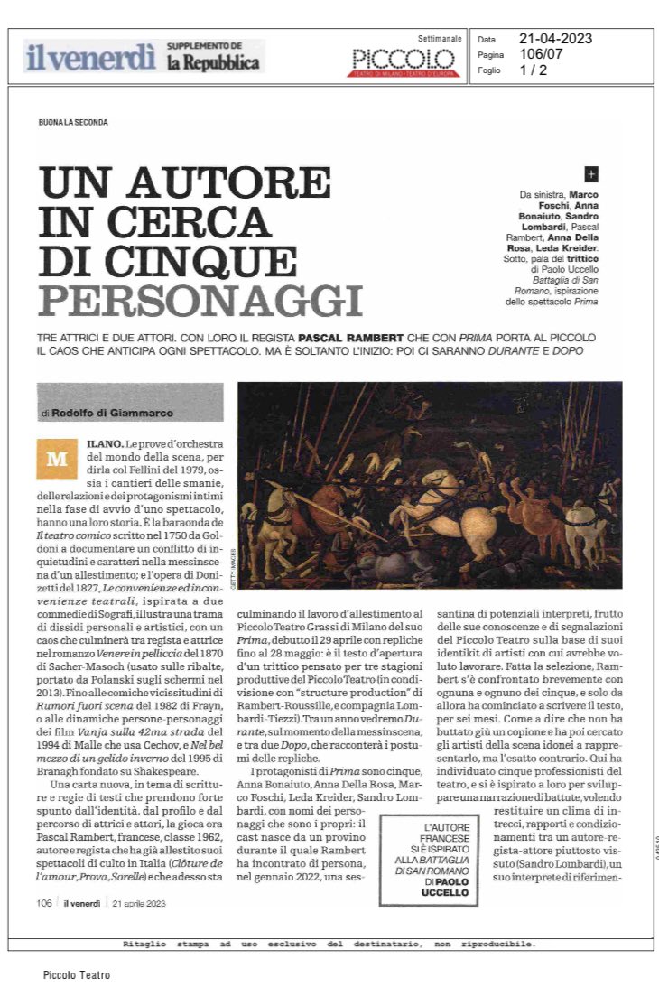 pascal rambert tweet media