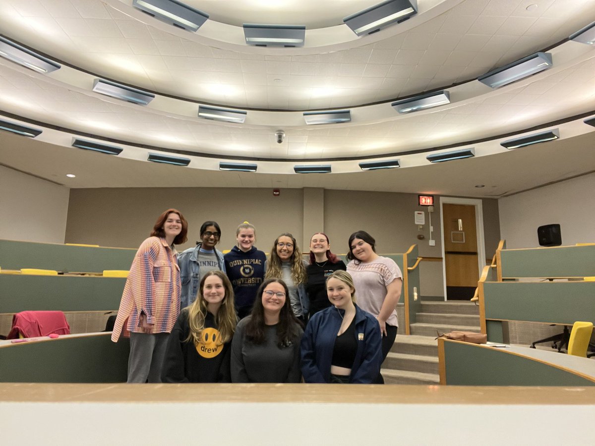 Last night, Maggie Vanoni visited QU’s AWSM chapter. She gave us awesome advice about the sports industry. It was great to have her on campus!!
