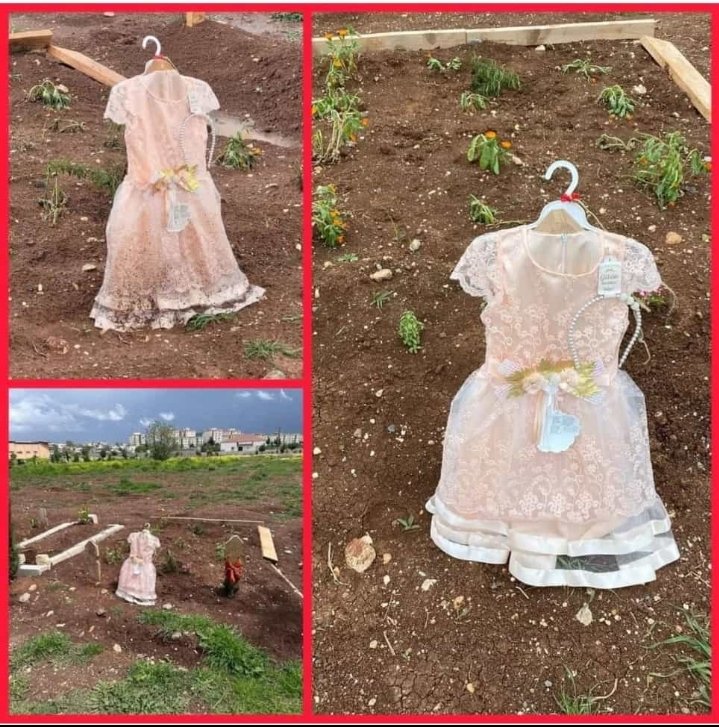 mubeenr25's tweet photo. A father left the Eid dress he bought for his 8 year old daughter (who died in the earthquake) at her grave on Eid day...

😥😢😭 https://t.co/FHNSCXCx76