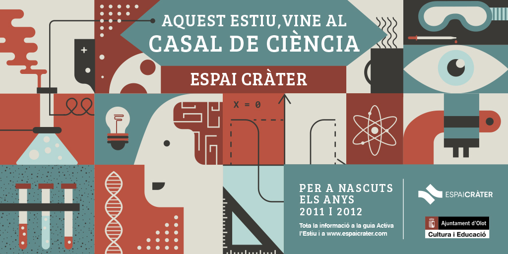 🎉 NOVETAT! Arriba el Casal de Ciència Espai Cràter.

🌞 Avui l'hem presentat, juntament amb la resta d'activitats d'Estiu Riu d'#Olot i la guia d'activitats 'Activa l'estiu' #Garrotxa.