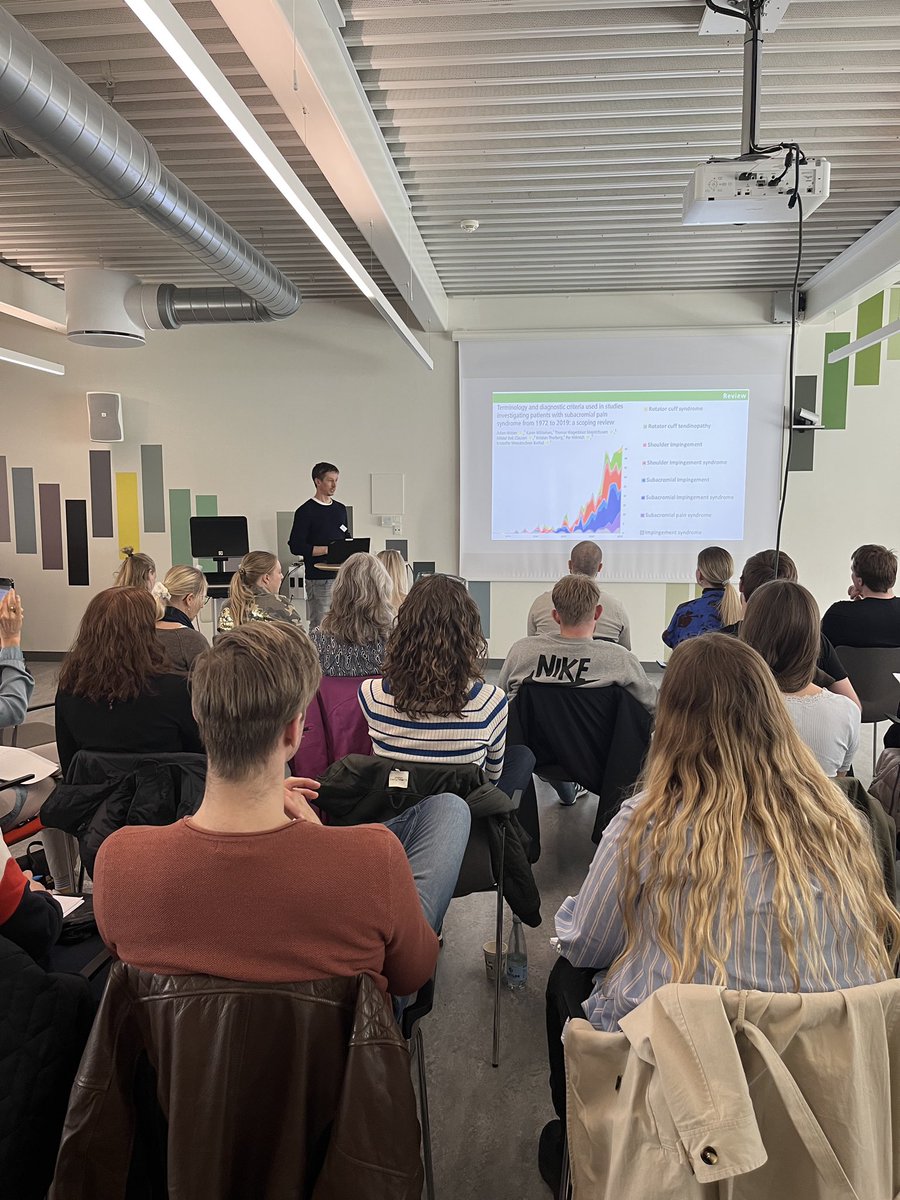 Kierkegaard_Si's tweet photo. What’s new in treatment of shoulder problems? Great talks and a practical workshop today at DSSAK2023 at @HorsensHospital Thanks to @MikkelBek , @Physio_Josefine @behnam_liaghat , @BHougsKjaer and everyone participating. https://t.co/bLGrz3m2PI