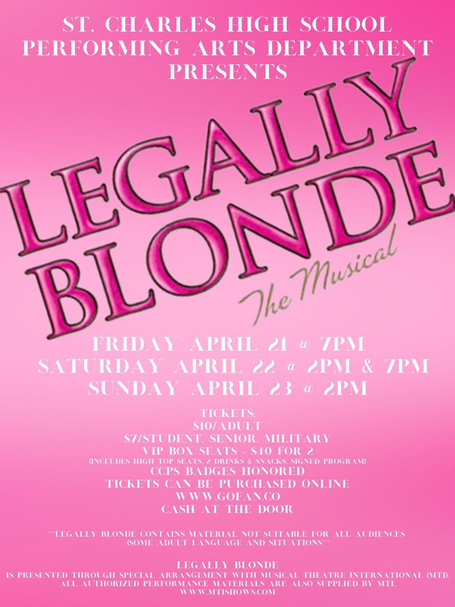 SCHS Performing Arts tweet media