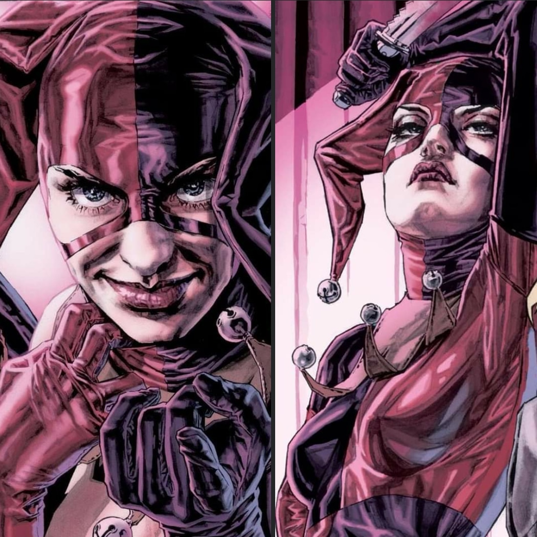 QuinntessentHQ's tweet photo. Art by Lee Bermejo, from Joker (2008), written by Brian Azzarello ♦️ #harleyquinn https://t.co/OE1lZxB4fx