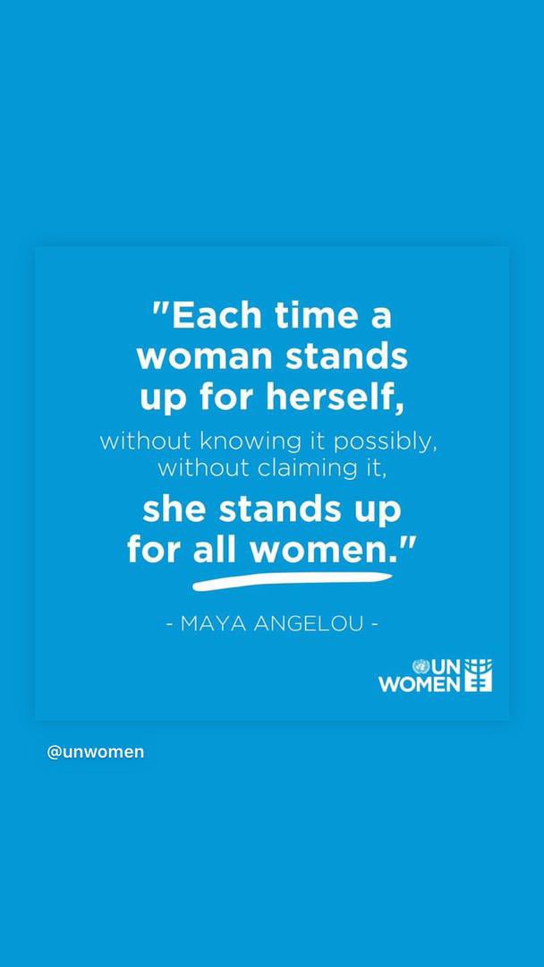 ymkfoundation's tweet photo. Each time a woman stands up for herself she stands up for all women
#WomenEmpowerment 
#WomensDay https://t.co/xvrVPuQnRU