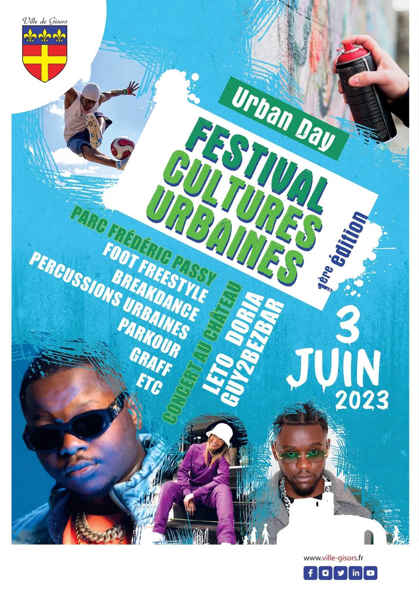 Guy2Bezbar rejoint LETØ et Doria pour le concert du 3 juin 🎤
 Guy2Bezbar enflamme les réseaux avec ses titres et ses duos avec LETØ
Le concert aura lieu dans le parc du château de Gisors lors du festival Urban Day
 #Gisorsjadore 
 #urbanday <a href="/Doriado_do/">Doriado_do</a> <a href="/Leto_PSOTHUG/">Leto</a> <a href="/Guy2Bezbar/">COCO JOJO 💫</a>