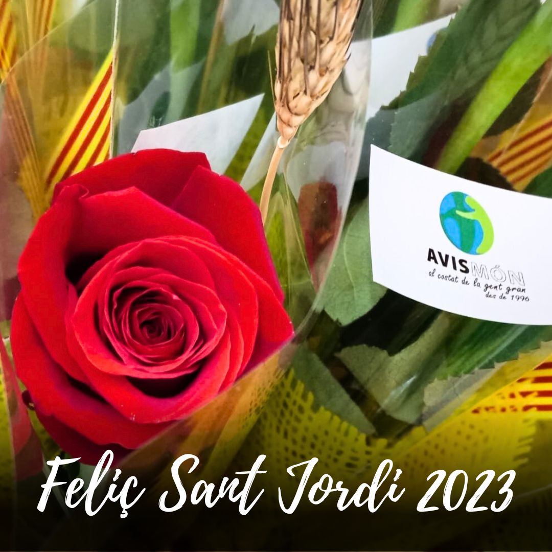 AvismonCat's tweet photo. 🔴A Avismón ens avancem i durant el dia d'avui l'equip de #voluntariat portarà roses i llibres als domicilis i residències perquè cap de les persones usuàries se'n quedi sense. També rebran cartes i punts de llibre fets a mà per #joves que han aportat el seu granet de sorra. https://t.co/ffCdlYb2vc