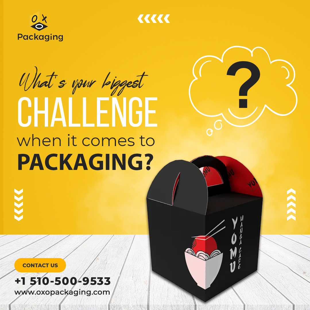 OXOpackagingusa's tweet image. What's your biggest challenge when it comes to packaging? Let us know! ❓📦 

#OXOPackaging #OXOPackagingUSA #PackagingChallenges #questionoftheday #askquestions #packagingdesign #packaging #custompackaging