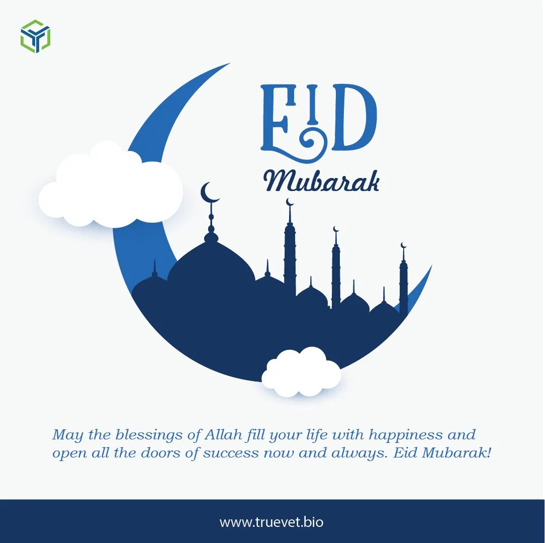 TruevetAN's tweet photo. Eid Mubarak!
.
#Eidulfitr #truevet #Eid2023 https://t.co/TOMHxHLmsR