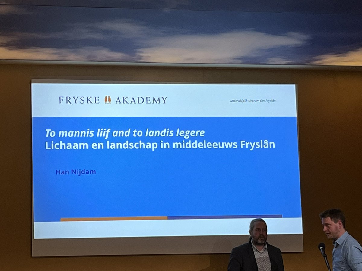 Han Nijdam op Sieperda symposium over Lichaam en landschap in middeleeuws Fryslân