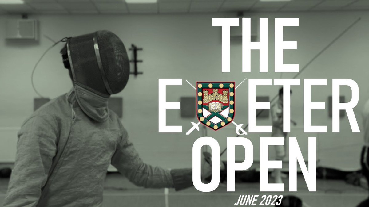 It’s BACK!!! 
The Exeter Open is running on the 10th and 11th of June! Register before 30th April for £5 off! 

Ticket link 👇
bf.sport80.com/public/events/…