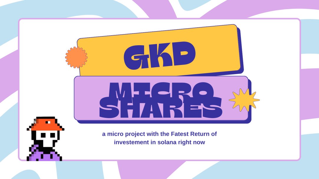 Happy Friday everyone!!

@Micronft_sol have just dropped their whitepaper and I couldn't be more bullish.

The passive income is looking insane, for such a low entry point.

Join the discord to learn more!

discord.gg/GnpQvh4Abr