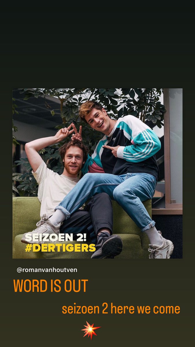 sofiejoan's tweet image. word is out //
tweede seizoen #dertigers here we come 🤪 //
#benenscheren

@een @vrtmaxbe @WarnerBrosBE