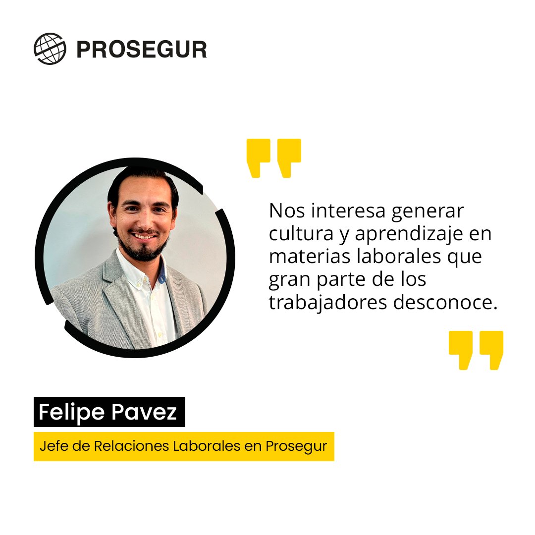 ProsegurGlobal's tweet photo. Felipe Pavez, Jefe de Relaciones Laborales en Prosegur, nos habla sobre su experiencia en el cargo y lo que aporta iniciativas como la Universidad Prosegur a todos los empleados de la empresa. ¡No te la pierdas!
#UniversidadProsegur #TalentoProsegur #TeamOfTeams https://t.co/OvpzAjMD2X