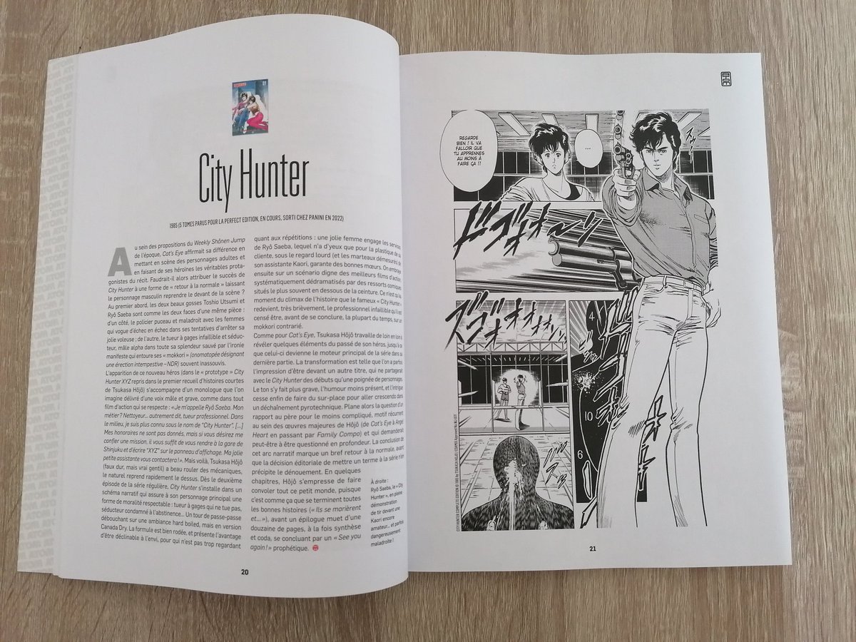 Yankuza_'s tweet photo. Le magazine @ATOM_Magazine N° 24 avec un spécial #TsukasaHojo est disponible en kiosque ou librairie depuis le 20 avril. #Cityhunter #NickyLarson #CatsEye #Familycompo #Angelheart https://t.co/RbY1TBMobU