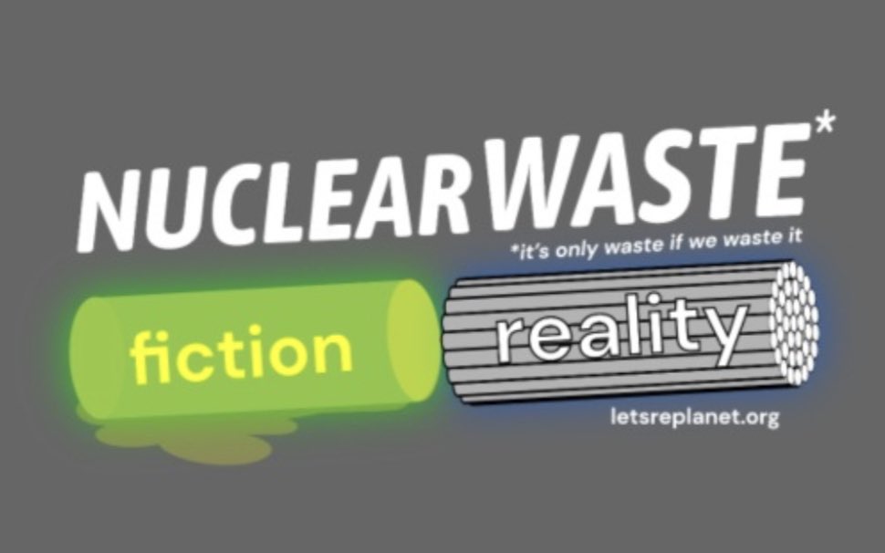 tachy_'s tweet photo. „Atommüll“: Fiktion und Realität. Es ist nur dann Müll, wenn wir es verschwenden.
@memekraftreakto #letsreplanet #kernenergie #whatawaste https://t.co/mMNw27Trbv