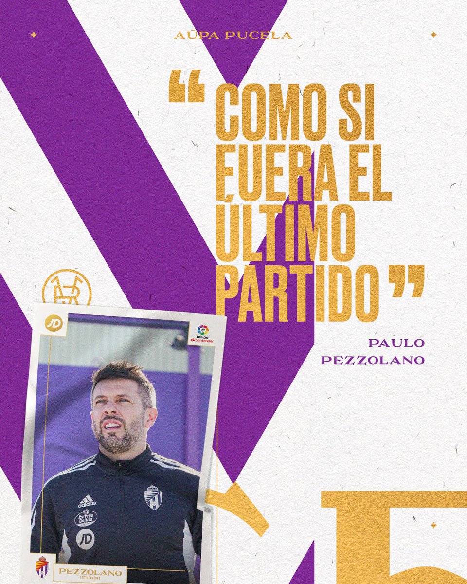 realvalladolid's tweet photo. Que se note mañana en el José Zorrilla, #PucelaFans 🔥 https://t.co/v7jPw1NBzW