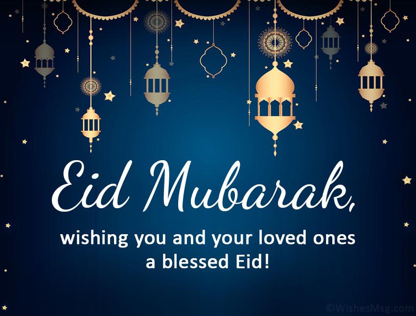 #EidMubarak to you and your families.