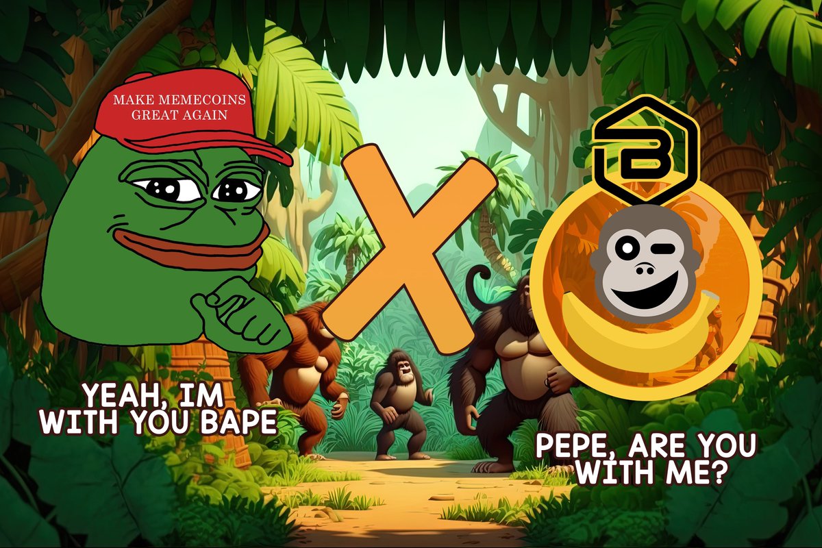 bescapeworld's tweet photo. What are your expects in #BESC chain?
I think it can make tons of gains in a mid-long term like $PEPE did. 

Anyway we recommend to buy our token $BAPE, we giving our holders $BESC only for hold.

#BabyDogeArmy #blockchain 

https://t.co/TQ4c9SfWfH https://t.co/PMV9AvVyxm