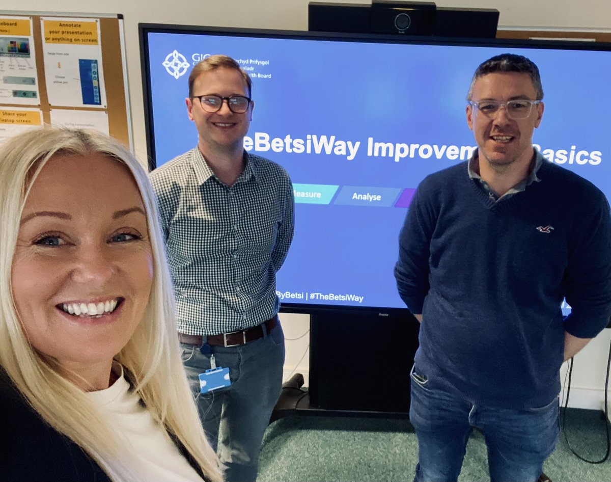 Fantastic to be part of cohort 1 going through the new #TheBetsiWay Improvement Training. Thanks to @LouWaters_QI and team 🤩 I’ve learnt so much and now looking forward to implementing into service improvement within Dental #BetterbyBetsi #BCUHB @PeteGreensmith